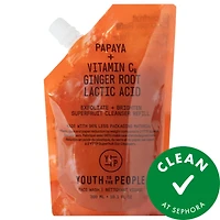 Youth To The People Superfruit Gentle Exfoliating Cleanser with Vitamin C + Papaya mL