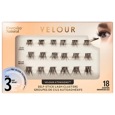 Velour Lashes Velour-Xtension Self-Stick Lash Clusters