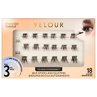 Velour Lashes Velour-Xtension Self-Stick Lash Clusters