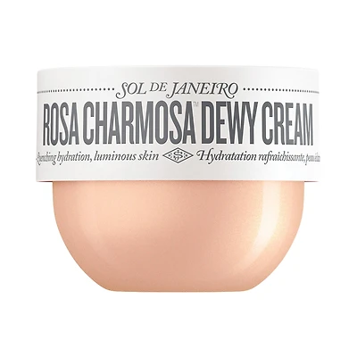 Sol de Janeiro Mini Rosa Charmosa™ Dewy Body Cream with Rosewater + Crystal Peptides 2.5 oz/75 mL
