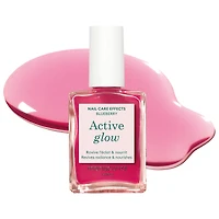 Manucurist Active Glow™ Blueberry Nourishing Treatment Nail Polish Blueberry 0.5 oz/15 mL