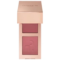 PATRICK TA Mini Major Headlines Double-Take Creme & Powder Blush Duo .05 OZ .09 OZ/Creme 1.6 G 2.8