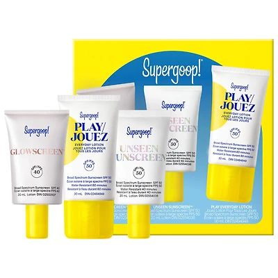 Supergoop! Icons Only SPF Bestsellers Kit