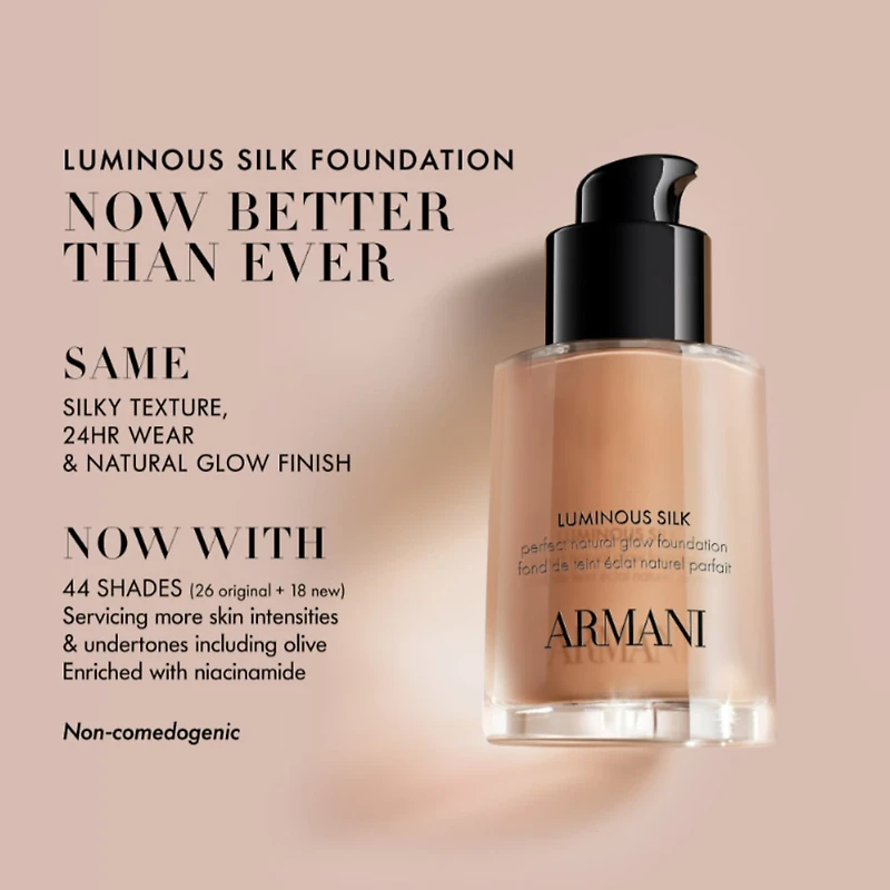 Luminous Silk Natural Glow Blurring Liquid Foundation with 24 Hour Wear