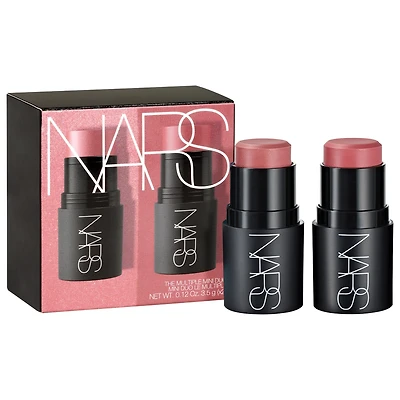 NARS Mini Multiple Soft Blur Blush Stick Duo Orgasm Crave And Bad Habit 2x 0.21 oz/3.5 g