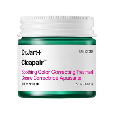 Dr. Jart+ Cicapair™ Soothing Colour Correcting Treatment SPF 30 with Centella Asiatica Extracts 15 oz/55 ml