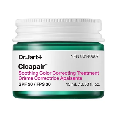 Dr. Jart+ Cicapair™ Soothing Color Correcting Treatment SPF 30 with Centella Asiatica Extracts .5 oz/15 mL