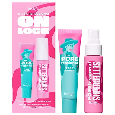 Benefit Cosmetics The POREfessional On Lock Priming & Setting Duo