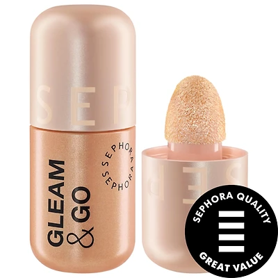 SEPHORA COLLECTION Gleam & Go Liquid Luminizer On 0.23 oz/7 mL