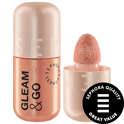 SEPHORA COLLECTION Gleam & Go Liquid Luminizer On 0.23 oz/7 mL