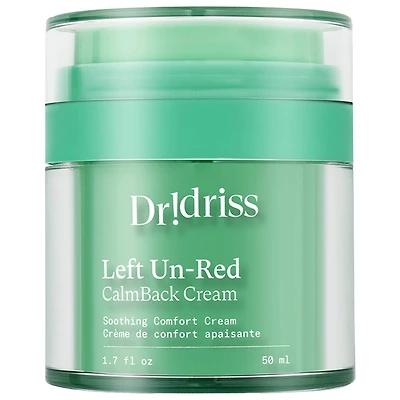 Dr. Idriss Left Un-Red CalmBack Rich Face Moisturizer for Redness and Skin Barrier Health 1.7 fl oz/50 ml