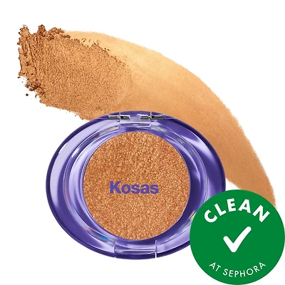 Kosas Shiny Objects Wet Glisten Highlighter Powder for Face and Eyes 0.16/4.5