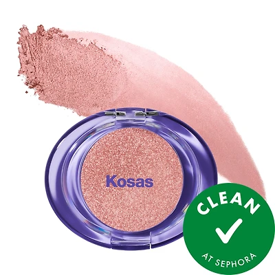 Kosas Shiny Objects Wet Glisten Highlighter Powder for Face and Eyes 0.16/4.5