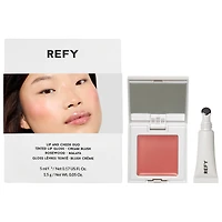 REFY Lip Gloss and Cheek Duo Set 0.05 oz / 0.17 oz/1.5 g / 5 mL