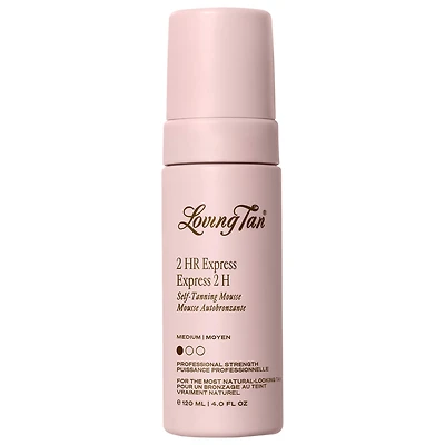 Loving Tan 2 HR Express Self-Tanning Mousse 4 oz/120 ml 