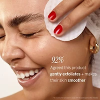 Brighten + Glow Facial Radiance Pads with Glycolic + Lactic Acids 