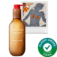 JOSIE MARAN Topless Tangerine - Hydrating + Cleansing Argan Refillable Body Wash mL