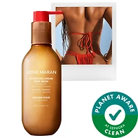 JOSIE MARAN Golden Hour - Hydrating + Cleansing Argan Refillable Body Wash mL