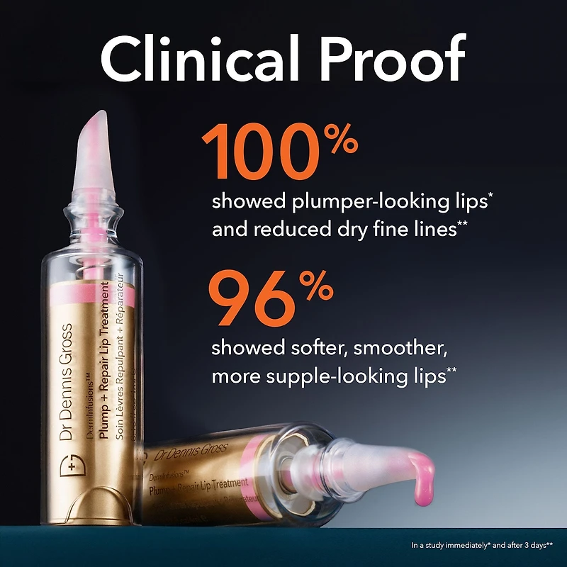 DermInfusions™ Plump + Repair Tinted Lip Treatment with Hyaluronic Acid