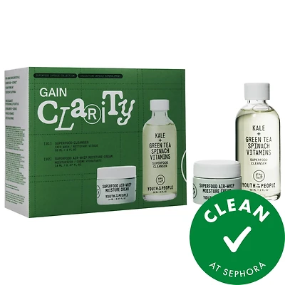 Youth To The People Gain Clarity Superfood Set 2.46/73