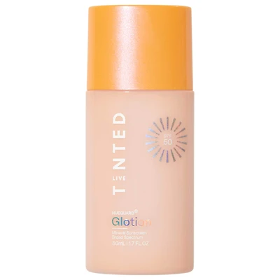 Live Tinted Hueguard Glotion Mineral Sunscreen Broad Spectrum SPF 50 1.7 oz/50 mL