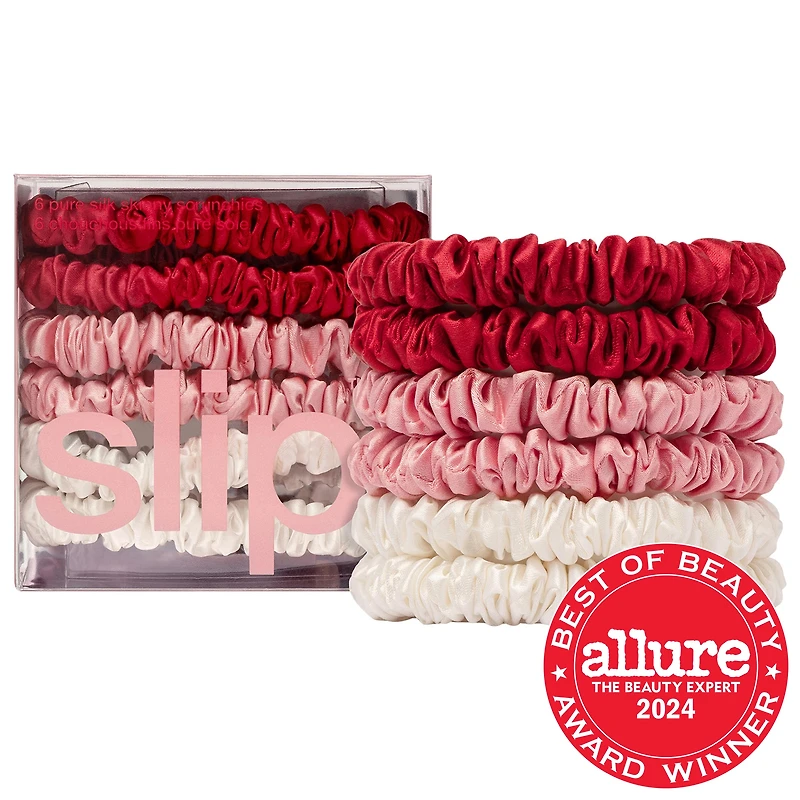 Small Slipsilk™ Scrunchies - 6 pack