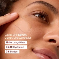 Swipe All-Over Hydrating Serum Concealer with 18-HR Wear