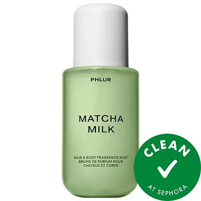 PHLUR Matcha Milk Hair and Body Mist 8 oz/237 ml