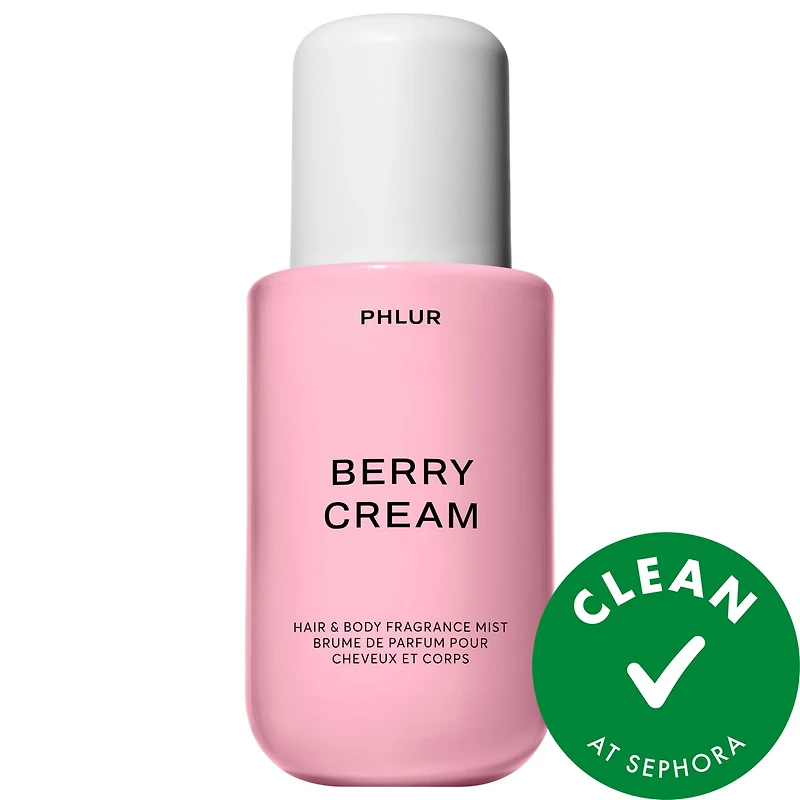 PHLUR Berry Cream Hair and Body Mist 8 oz/237 ml