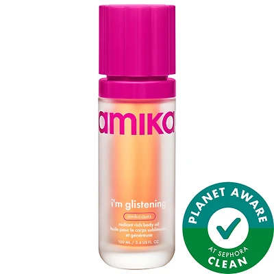 amika I'm Glistening Radiant Rich Body Oil 3.4/100ml