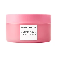 Glow Recipe Vitamin C Brightening Korean Guava Toner Pads for Undereye & Cheeks 60 pads/115 g