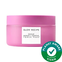 Glow Recipe PDRN Repair + Soothe Korean Prickly Pear Toner Pads for Skin Barrier Repair 60 pads/115g
