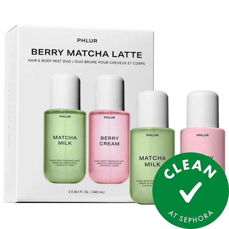 PHLUR Berry Matcha Latte Set