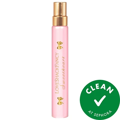 LoveShackFancy Sweetheart Eau de Parfum with Raspberry and Peach Travel Spray .34 oz/10 mL eau de parfum spray
