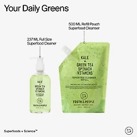 Nettoyant aux antioxydants et superaliments rechargeable