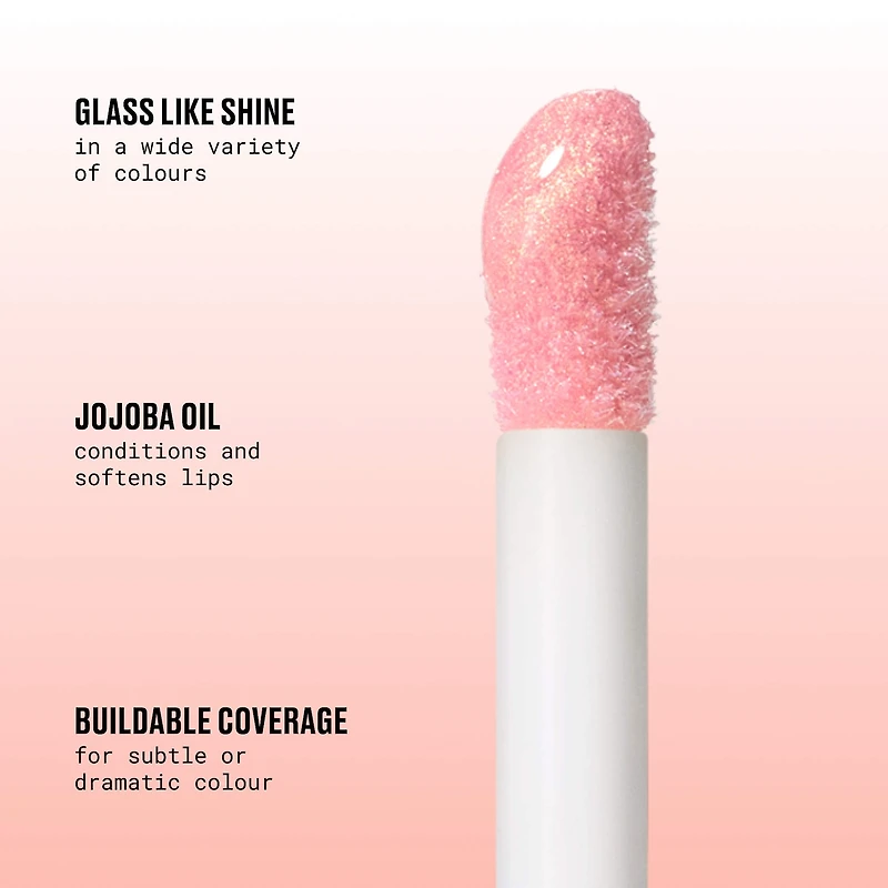 Lipglass High-Shine, Conditioning + Smoothing Lip Gloss