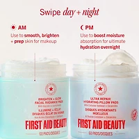 Brighten + Glow Facial Radiance Pads with Glycolic Lactic Acids