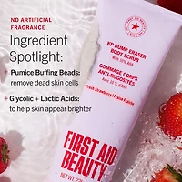 KP Bump Eraser Body Scrub with 10% AHA – Exfoliant for Keratosis Pilaris