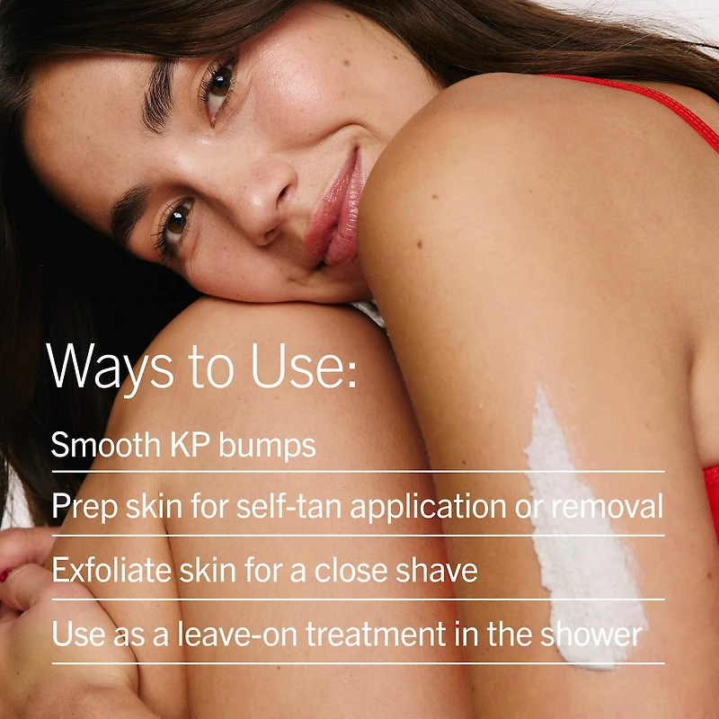 KP Bump Eraser Body Scrub with 10% AHA – Exfoliant for Keratosis Pilaris