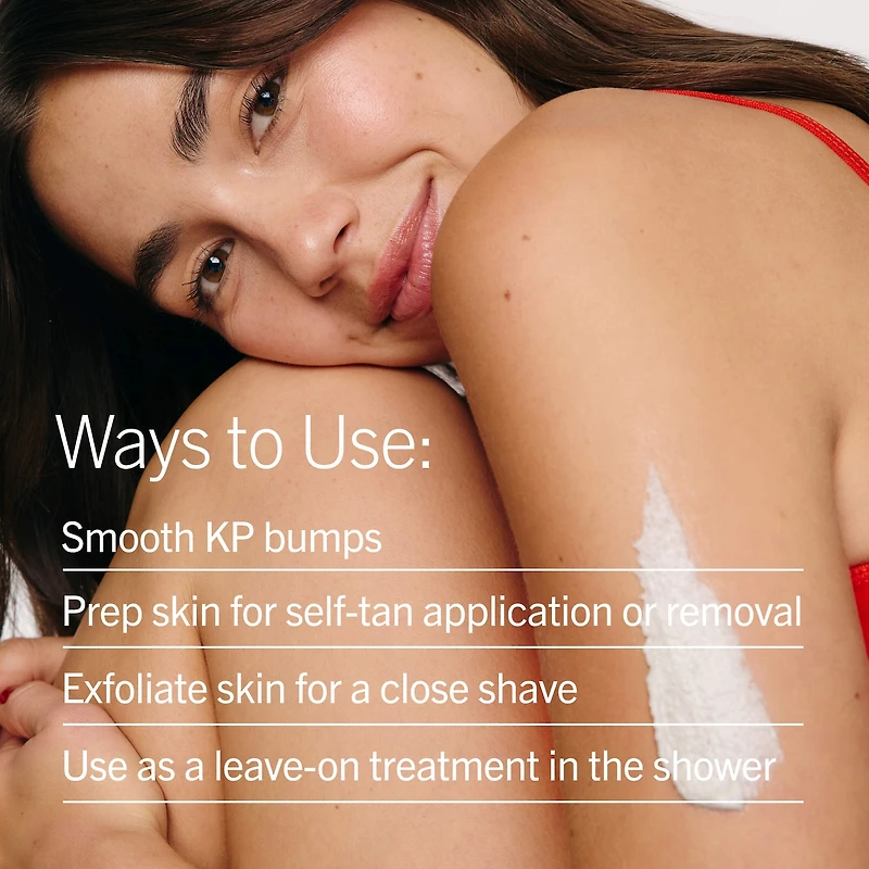 KP Bump Eraser Body Scrub with 10% AHA – Exfoliant for Keratosis Pilaris