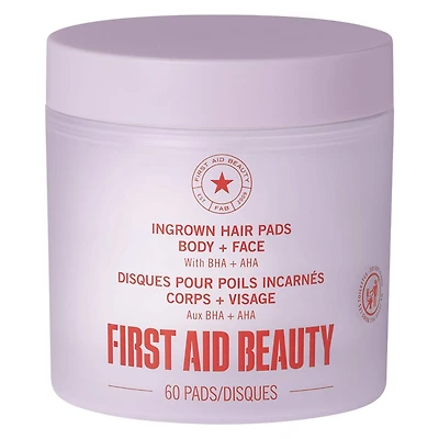 'Ingrown Hair Pads with AHA + BHA for Body + Face'