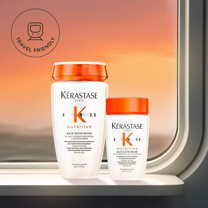 Shampoing hydratant pour cheveux secs moyens à épais Nutritive