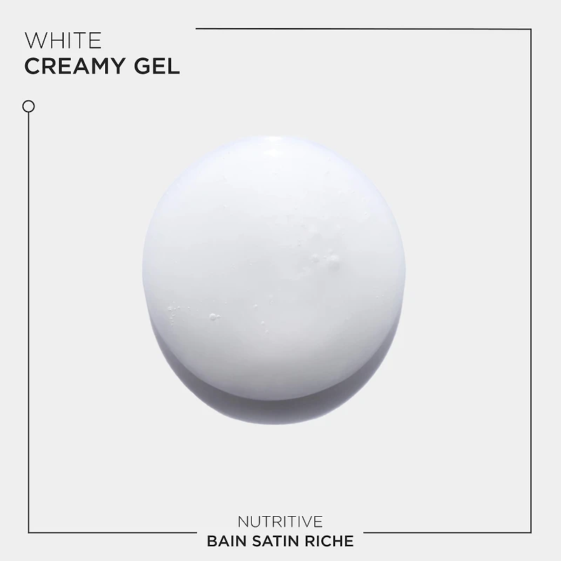 Shampoing hydratant pour cheveux secs moyens à épais Nutritive