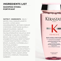 Shampoing fortifiant Genesis pour cheveux normaux à gras