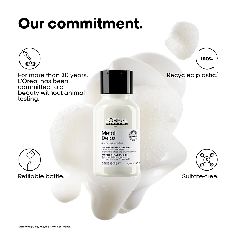 Shampoing sans sulfate Metal Detox