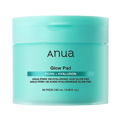 ANUA PDRN 100 HYALURONIC ACID GLOW PAD 6.08 oz/180 ml