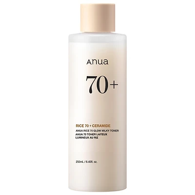 ANUA RICE 70 GLOW MILKY TONER 250ml 8.45 oz/250 ml