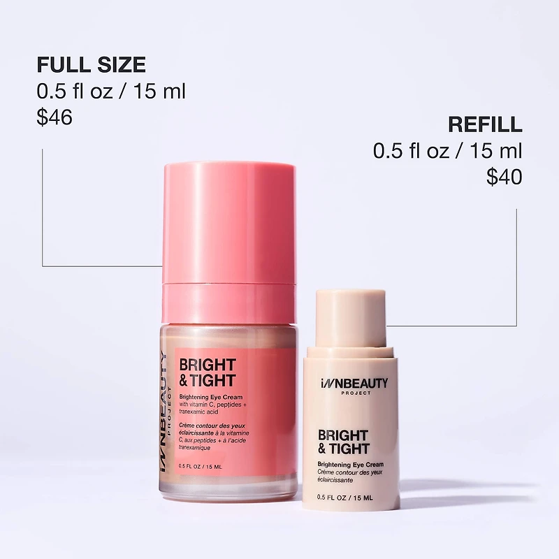 Bright & Tight Dark Circle Firming Eye Cream with Vitamin C Peptides