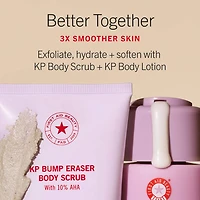 Exfoliant pour le corps KP Bump Eraser avec 10 % d’AHA cibler la kératose pilaire