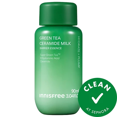 innisfree Mini Green Tea Ceramide Milk Toner for Hydration & Barrier Repair 3 oz/90 ml